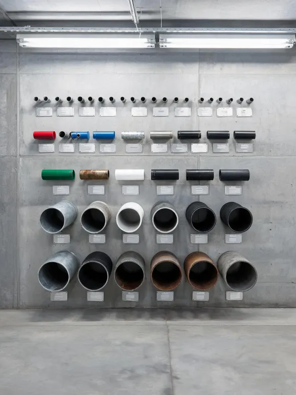 Pipe sample library