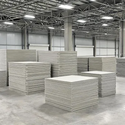 Acoustic wall panel stack